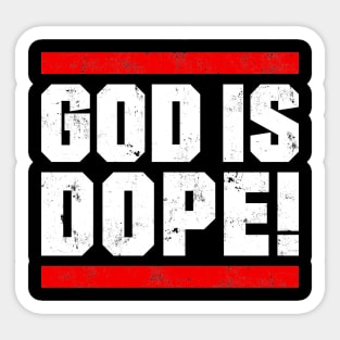 GOD IS DOP , Christian Jesus Faith Believer Sticker